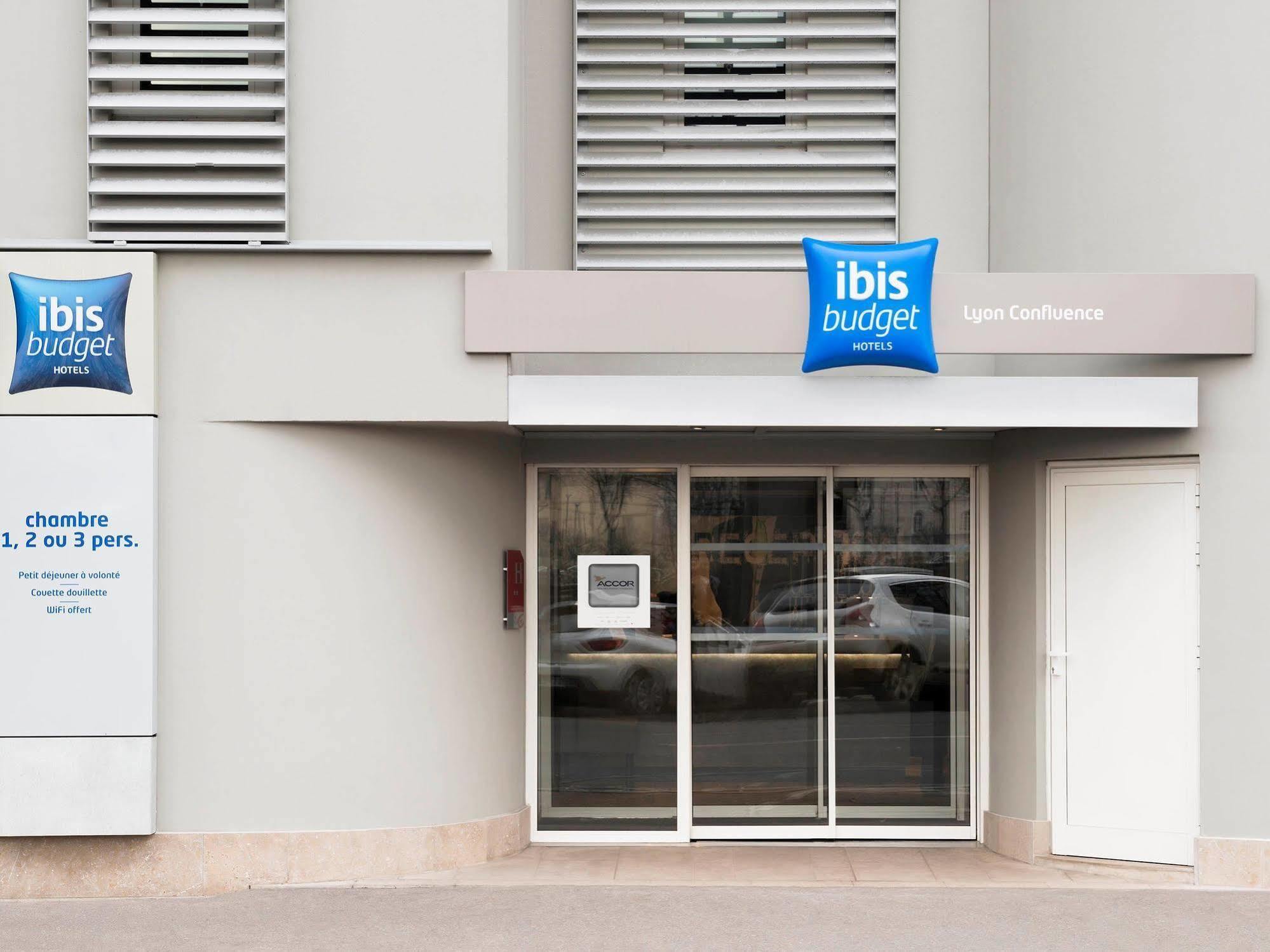 ibis budget Lyon Centre Confluence Eksteriør billede